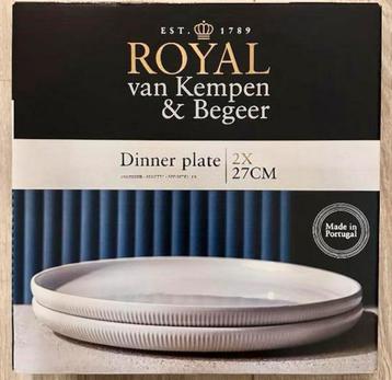 Royal VKB Portugese dinerborden (wit) beschikbaar voor biedingen