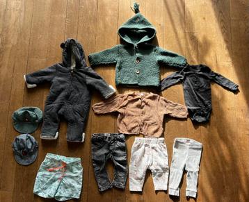 JONGENS kledingpakket 10 stuks maat 56-62 Tumble ‘n Dry, H&M beschikbaar voor biedingen