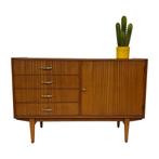 Vintage Dressoir Tv Badkamermeubel Jaren 60 70 Retro, Gebruikt, Vintage, 25 tot 50 cm, Met deur(en)