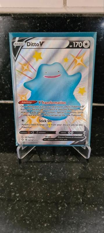 Ditto V SV118 Shining Fates  beschikbaar voor biedingen