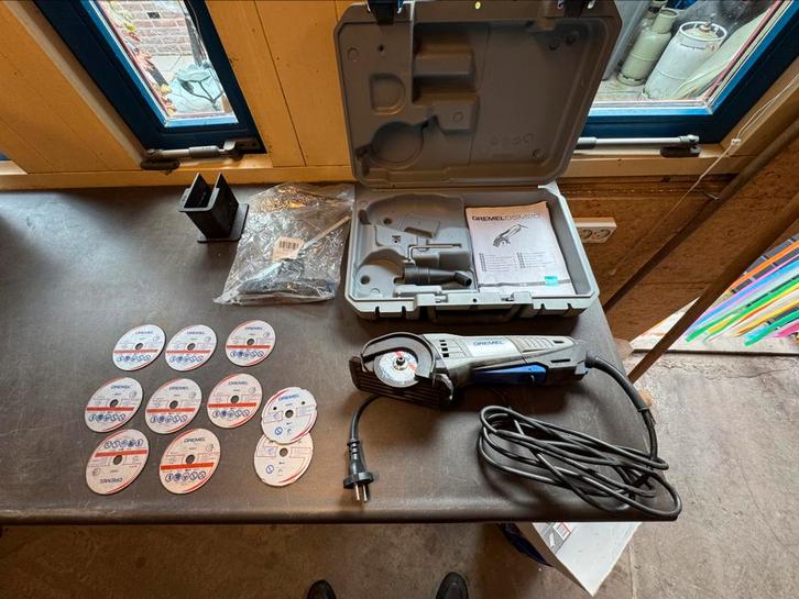 Handcirkelzaag van Dremel type DSM20, Doe-het-zelf en Verbouw, Gereedschap | Overige machines, Zo goed als nieuw, Ophalen of Verzenden