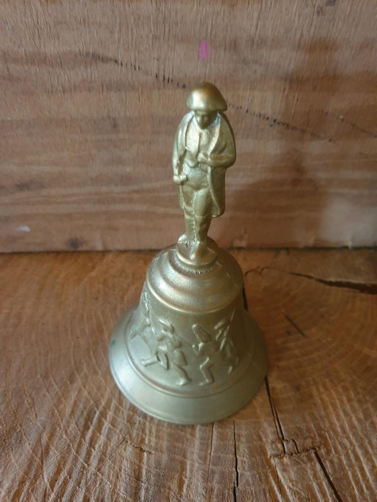 Bronzen Bel Napoleon met Figuur, Ophalen of Verzenden