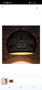 Orientaalse hanglamp met filigrain gaatjes, Ophalen of Verzenden, Zo goed als nieuw