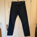 G-star raw blauwe jeans 3301 straight maat 32/36, G-Star Raw, Blauw, W32 (confectie 46) of kleiner, Ophalen of Verzenden