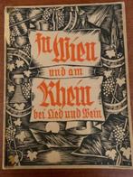 Muziekbundels Trink-, Alpen- en Seemannslieder 1912 en 1925., Antiek en Kunst, Ophalen of Verzenden