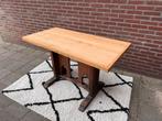 4 stuks brocante houten tafels, Huis en Inrichting, Tafels | Eettafels, Ophalen, Gebruikt, 100 tot 150 cm, 50 tot 100 cm