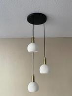Hanglamp Opaal, Huis en Inrichting, Lampen | Hanglampen, Ophalen, Zo goed als nieuw, 75 cm of meer