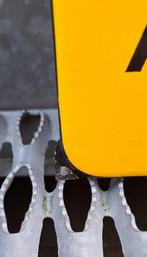 Emaille reclamebord F.N.O.P. Erkend Ambulance Autobedrijf🚘, Reclamebord, Gebruikt, ., Ophalen of Verzenden