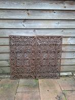 twee gietijzer deurroosters, Antiek en Kunst, Ophalen