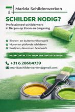 Professionele schilder nodig? | Regio Bergen op Zoom, Ophalen of Verzenden, Nieuw
