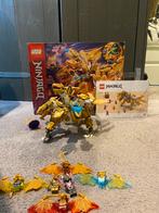 lego ninjago goiden ultra draak met oni lloyd, Ophalen of Verzenden, Zo goed als nieuw, Complete set, Lego