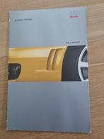 Audi RS4 brochure folder, Audi, Ophalen of Verzenden, Zo goed als nieuw