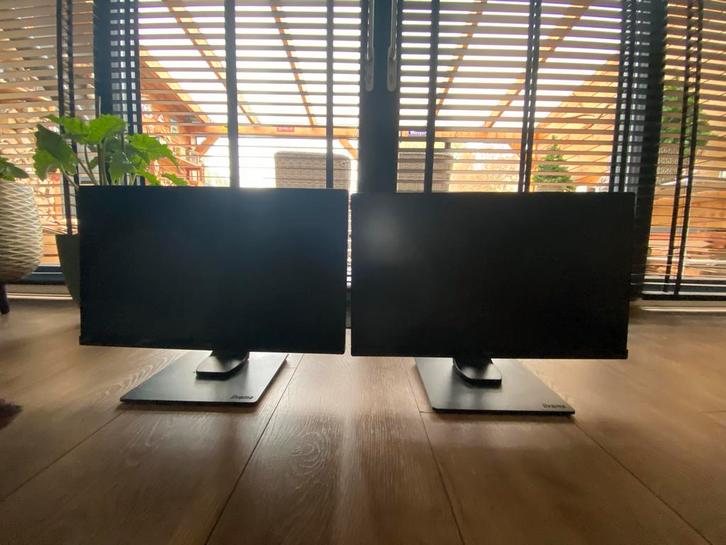 2x Iiyama ProLite XUB2390HS Monitoren, Computers en Software, Monitoren, Gebruikt, 60 Hz of minder, DisplayPort, HDMI, In hoogte verstelbaar
