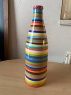 Regenboog vaas aardewerk 35cm (Xenos), Ophalen of Verzenden, Zo goed als nieuw, Aardewerk of Porselein, Minder dan 50 cm