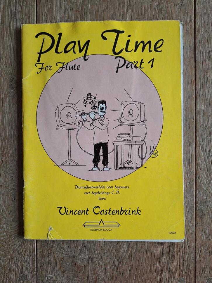 Play Time For Flute Part 1 - Dwarsfluit Methode, Muziek en Instrumenten, Bladmuziek, Ophalen of Verzenden