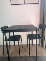Ikea SANDSBERG Tafel met 2 Stoelen - Zo Goed Als Nieuw, Ophalen of Verzenden, Zo goed als nieuw, Minder dan 4 stoelen