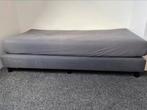 Boxspring 1-persoons 200x90x52cm, Ophalen, Gebruikt, 90 cm, Eenpersoons