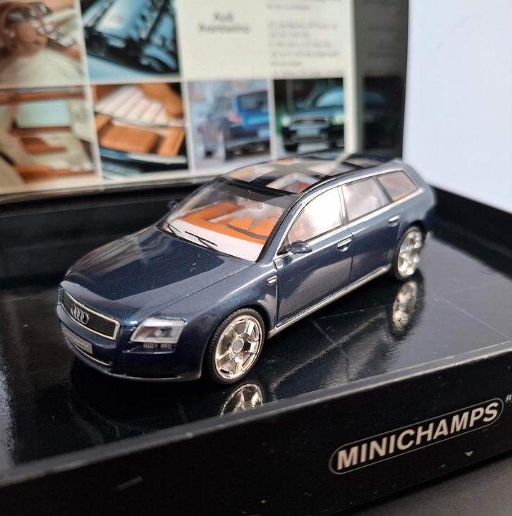 Minichamps Audi Avantissimo Concept 2001 1/43, Hobby en Vrije tijd, Modelauto's | 1:43, Zo goed als nieuw, Auto, MiniChamps, Ophalen of Verzenden
