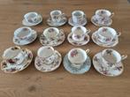 Uitgebreide collectie vintage porselein, o.a. Royal Albert, Ophalen