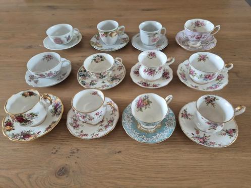 Uitgebreide collectie vintage porselein, o.a. Royal Albert, Antiek en Kunst, Antiek | Porselein, Ophalen