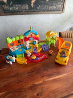 Vtech vrolijke vriendjes school en schoolbus, Kinderen en Baby's, Ophalen of Verzenden, Zo goed als nieuw