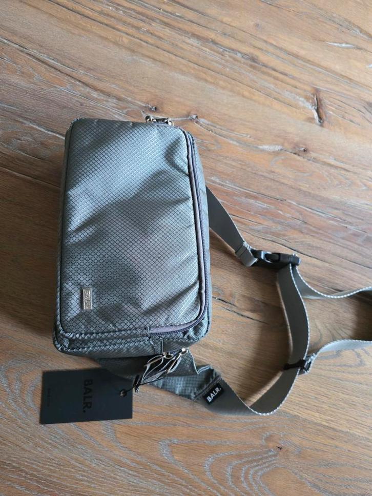 Nieuwe Zilveren Balr Heuptas met Ritsvakken, Sieraden, Tassen en Uiterlijk, Tassen | Schoudertassen, Nieuw, Overige merken, Zilver