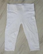 Positiekleding: witte driekwart / capri legging., Ophalen, Wit, Maat 42/44 (L), Zo goed als nieuw