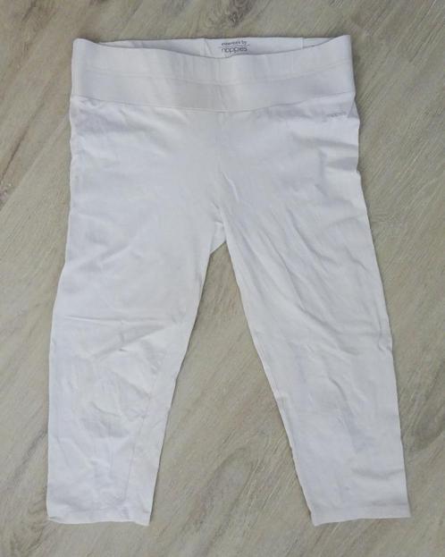 Positiekleding: witte driekwart / capri legging., Kleding | Dames, Positiekleding, Zo goed als nieuw, Broek of Spijkerbroek, Maat 42/44 (L)