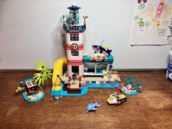 Lego Friends Set 41380 - Lighthouse Rescue Center, Kinderen en Baby's, Speelgoed | Duplo en Lego, Gebruikt, Lego, Complete set