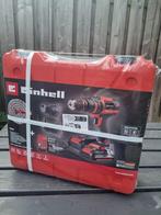 Einhell Accuboormachine Set TE-CD 18/45 NIEUW & VERZEGELD, Nieuw, Ophalen of Verzenden, Boor- en Schroefmachine, Minder dan 400 watt