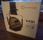 Nieuwe Earmor m31 met helm rail adapter, Ophalen of Verzenden, Zo goed als nieuw, Overige merken