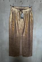 Mi Piace  suedine rok  Kleur: goud maat: S of M Lengte 80 cm, Kleding | Dames, Rokken, Maat 38/40 (M), Mi Piace, Nieuw, Ophalen of Verzenden