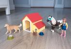 Leuk schleich honden hok meisje pony poesje voerbakken, Ophalen of Verzenden, Zo goed als nieuw, Jongen of Meisje
