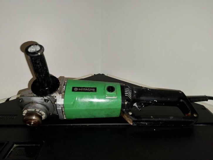 HITACHY G18SD haakse slijptol voor 180mm schijven, Doe-het-zelf en Verbouw, Gereedschap | Overige machines, Gebruikt, Ophalen