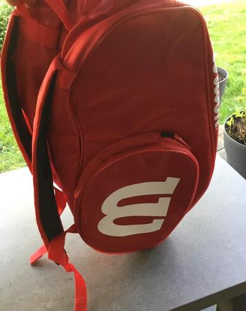 WILSON PADELRACKET (RUG)TAS VOOR MEER RACKETS,ACCESOIRES beschikbaar voor biedingen