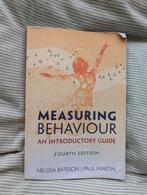 Measuring Behaviour, an introductory guide, vierde editie, Boeken, Studieboeken en Cursussen, Ophalen of Verzenden, Beta, Gelezen