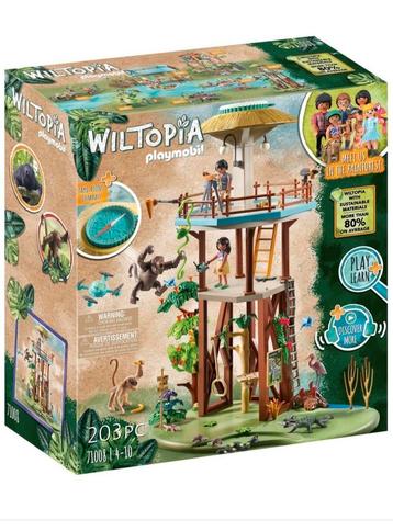 PLAYMOBIL Wiltopia Onderzoeksstation met kompas beschikbaar voor biedingen