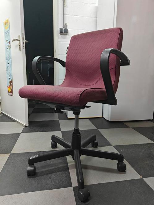 Bureaustoel, Huis en Inrichting, Bureaustoelen, Gebruikt, Bureaustoel, Zwart, Ophalen