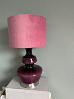 Vintage 70’s De Rupel Holmegaard lamp tafellamp paars, Ophalen of Verzenden, Zo goed als nieuw, Minder dan 50 cm