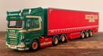 WSI - Scania Highline Lemmens Transport, Hobby en Vrije tijd, Modelauto's | 1:50, Ophalen of Verzenden, Zo goed als nieuw, Bus of Vrachtwagen