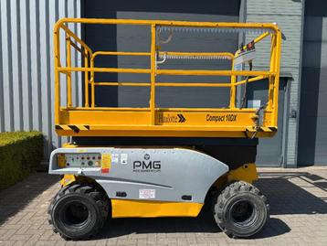 Haulotte Compact 10 DX schaarhoogwerker 4x4 (bj 2002) beschikbaar voor biedingen