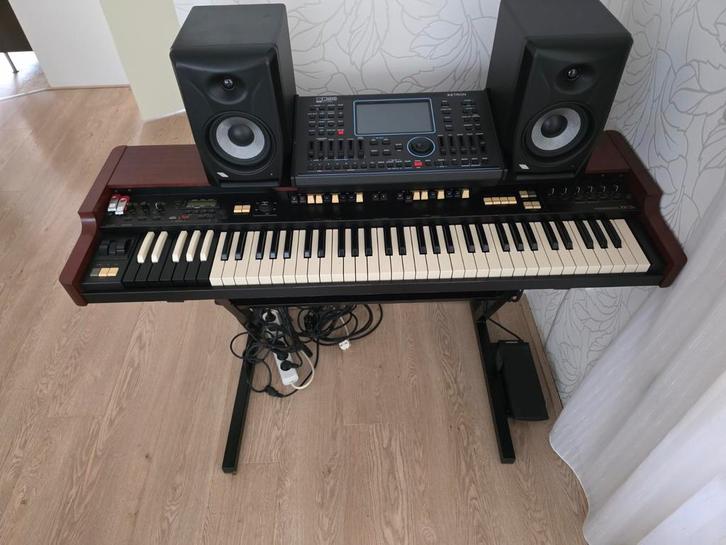 Hammond XK-3c Orgel + stand en pedaal. Eventueel als set, Muziek en Instrumenten, Keyboards, Gebruikt, 61 toetsen, Overige merken