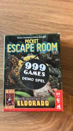 Pocket Escaperoom Eldorado, Hobby en Vrije tijd, Gezelschapsspellen | Kaartspellen, Ophalen of Verzenden, Zo goed als nieuw