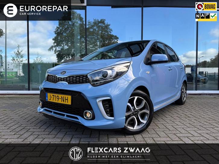 Kia Picanto 1.0 MPi GT-Line Edition - Navi - Leder - Airco -, Auto's, Kia, Bedrijf, Te koop, Picanto, ABS, Achteruitrijcamera