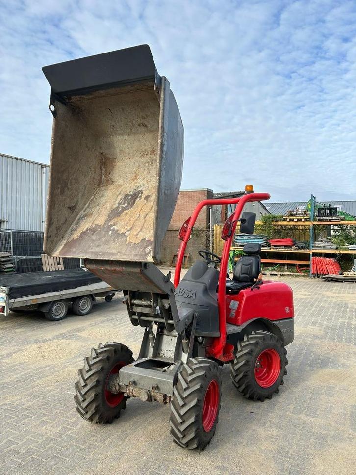 dumper, 4x4 kruiwagen, grond transport, kruiwagen, Tuin en Terras, Kruiwagens, Zo goed als nieuw, Ophalen
