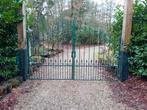 Prachtig sierhekwerk met elektrische poortopeners, Tuin en Terras, Ophalen, Met poort, Gebruikt, Sierhekwerk