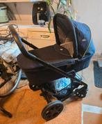 Kinderwagen en buggy in 1 van Joie - donkerblauw - heel goed, Kinderen en Baby's, Kinderwagens en Combinaties, Ophalen, Zo goed als nieuw