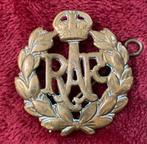 RAF Capbadge Royal Air Force Badge WOII uniform militaire, Ophalen of Verzenden, Luchtmacht, Engeland, Embleem of Badge