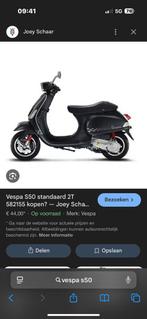 Gezocht vespa lx of s50, Fietsen en Brommers, Scooters | Vespa, Ophalen of Verzenden, Zo goed als nieuw, Benzine, Vespa LX