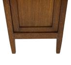 Art Deco Amsterdamse School Kastje Nachtkastje Marmeren Blad, Ophalen, Art Deco, Gebruikt, Minder dan 45 cm